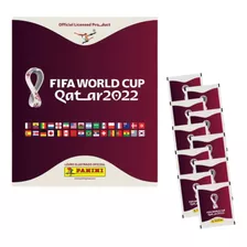 Álbum Da Copa 2022 Qatar + 50 Figurinhas ( 10 Envelopes )