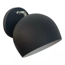 Luminária Arandela Led De Parede Enerlux Arandela Retrô Bola Cor Preto/branco 110v/220v