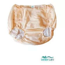 Calça Plástica Luxo C/ Botão Senior - Senior Care (bege)