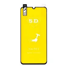 Kit Com 5x Película Gel Full Cover Xiaomi Mi 9 5d Silicone 