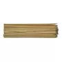 Terceira imagem para pesquisa de espeto bambu 50 cm