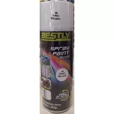 Pintura Acrílica Spray Blanco Brillante Bestly