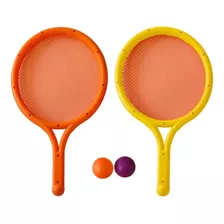 Kit Tênis De Praia Go Play Beach Tennis Multikids - Br1791