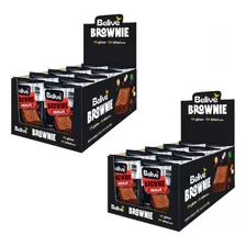 Kit 2x Brownie Zero Sem Glúten Choco 400g Cd Caixa - Belive