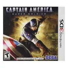 Jogo Nintendo 3ds Captain America: Super Soldier - Lacrado