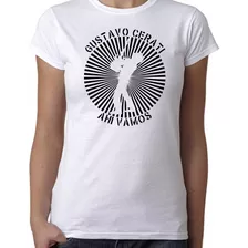 Oferta Remera Mujer Gustavo Cerati 100% Algodón Premium 2