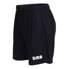 Short Futbol Negro Drb Oficial -hombre- Entrenamiento Gym