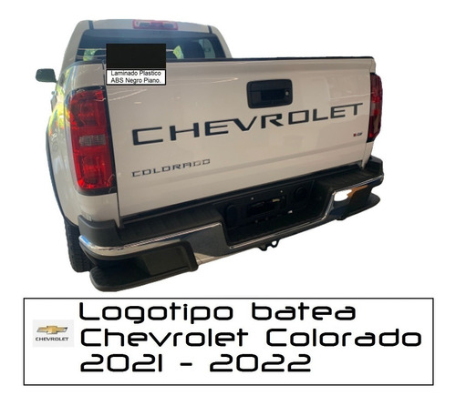 Letras Logotipo Batea Chevrolet Colorado Lt, Z71, Zr2 2023 Foto 10