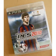 Pro Evolution Soccer 2010 - Jogo Mídia Física Playstation 3