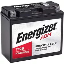 Energizer T12b Agm - Batería De 12 V, 175 Amperios De Arra.