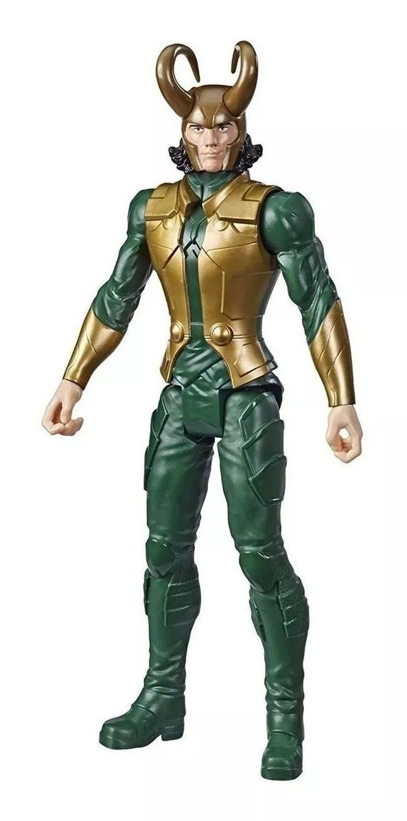 Figura De Ação Marvel Loki Avengers De Hasbro Titan Hero Series