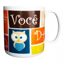 Caneca Personalizada De Porcelana Você É D+ Com Cx Presente