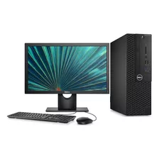 Desktop + Monitor Dell Core I3 7 Geração 16gb Ssd 480gb