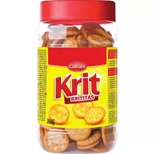 Biscoito Salgado Aperitivo Krit Krititas 350g Importado