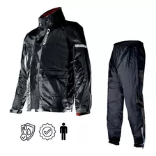 Conjunto 100% Impermeável Chuva Ls2 Nac Fluxus Evo Masculino