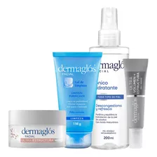 Kit Facial Dermaglós Rutina Experta Noche Ultra Estructura