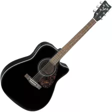 Guitarra Electroacústica Yamaha Fx370c Bl Folk Con Active Ampl 3b