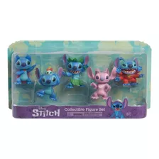 Kit Bonecos Disney Stitch 7 Cm Pack Com 5 Figuras Sunny