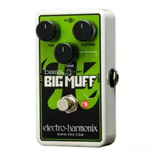 Pedal De Baixo Electro Harmonix Nano Bass Big Muff Cor Branco