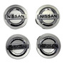 4 Centros Tapa Rin Para Nissan 54mm Sentra Versa Kiks Altima