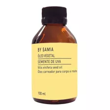 Oleo Vegetal Semente De Uva By Samia 100 Ml Prevenção Rugas