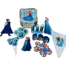 Kit Festa Infantil 230pçs - Qualquer Tema Tudo Personalizado