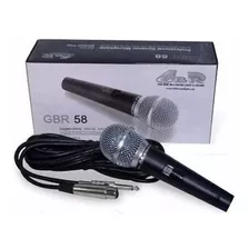 Microfono Mano Dinamico Vocal Cardioide Cable De 5 Mts Gbr58