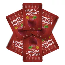 Maça Liofilizado Fruta Pocket 100% Natural Com 6pct 15g