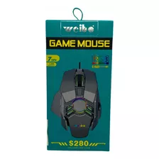 Mouse De Juego Weibo 7 Teclas 3200 Dpi