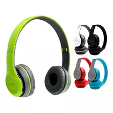 Auricular Bluetooth Vincha Sd Radio Fm Inalambrico Deportivo Color Verde