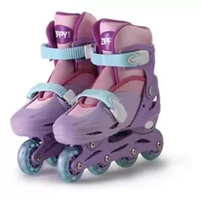 Kit Patins Roller In Line Ajustável Zippy Toys 