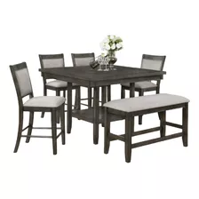 Comedor Fulton Gris Alto Americano