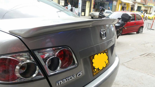 Spoiler Mazda 6 En Fibra De Vidrio Foto 2