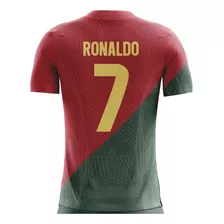 Remera Deportiva Portugal Ronaldo Cax-0745 Artemix