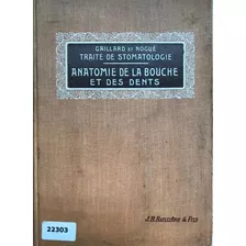 Anatomie De La Bouche Et Des Dents Traite De Stomatologie 1