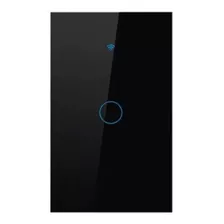 Apagador Inteligente Smart Switch Alexa Sencillo Negro