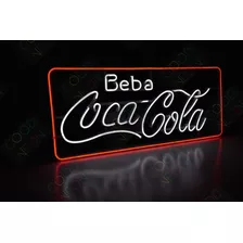 Cartel Neon Led Coca Cola