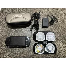 Playstation Psp Fat Con 4 Juegos Originales Y Estuche