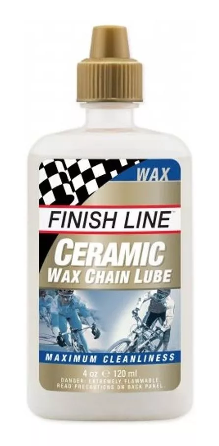 Oleo Lubrificante Finish Line Ceramic Wax P/ Corrente (120ml