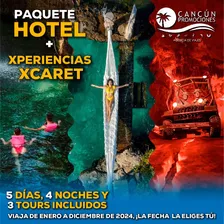 Hotel En Cancun 5 Días 4 Noches + 3 Experiencias Xcaret 