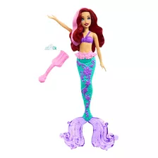 Boneca Disney Princesa Ariel Cabelo Surpresa Hlw00 Mattel