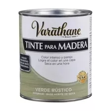 Tinte Para Madera Verde Rústico 946 Ml Varathane 