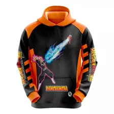 Sudadera Sublimada Goku Kamehameha Dragonball Invierno