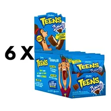 Kit Biscoito Teens Bauny Marilan - 6cx C/ 8un De 30g Cada