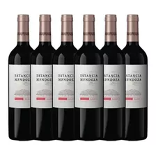 Vino Cabernet Malbec Estancia Mendoza Tinto 750ml 6 Unidades