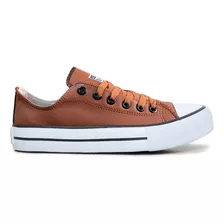 Tenis All Caramelo Original Kalum Star Feminino Leve Baixo