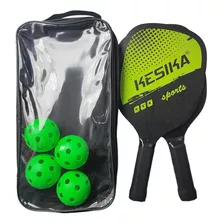 Set De Palas De Pickleball Para Equipamiento Deportivo, Bols