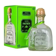 Tequila Patron Silver 1 Litro 1000ml Caja Estuche Mexico