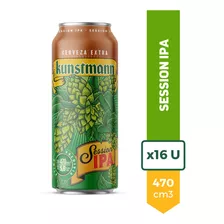 Cerveza Importada Kunstmann Session Ipa Lata 470ml Pack X16