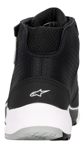 Botas Para Moto Alpinestars Cr- X Drystar Negro/ Blanco Foto 4